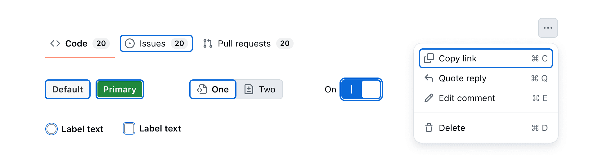 GitHub global focus styles